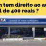 Quem tem direito ao auxílio brasil de 400 reais